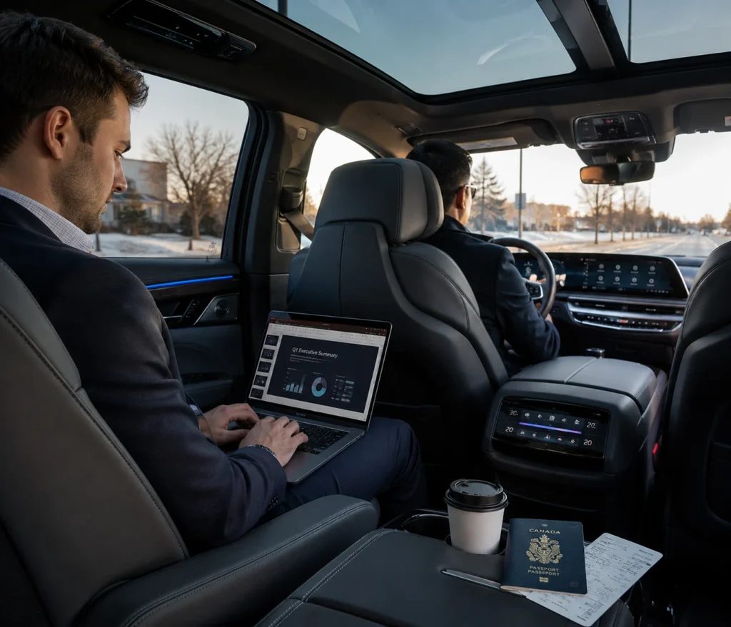 bradford-executive-airport-limo-interior