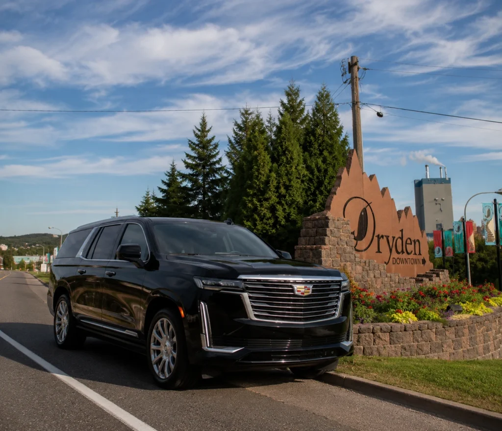dryden-airport-limo-service-sign-branding