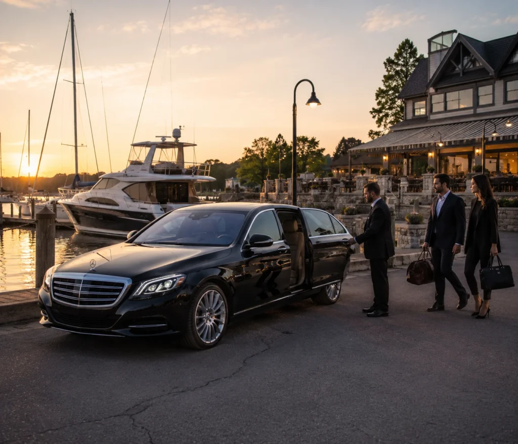 gananoque-marina-mercedes-sclass-limo