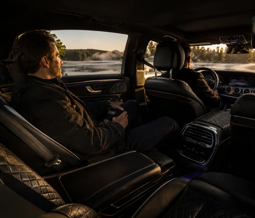 haliburton-airport-limo-interior