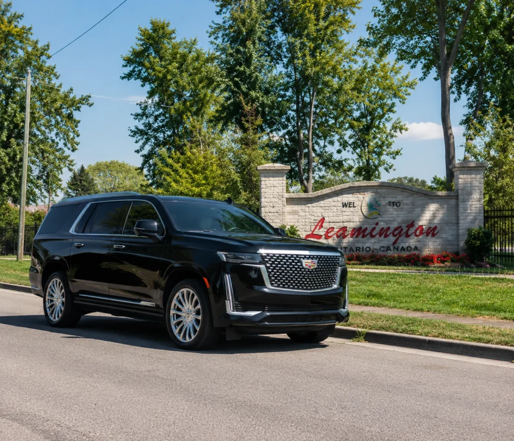 leamington-airport-limo-service-sign
