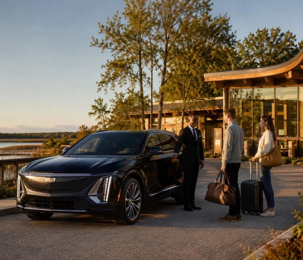leamington-winery-airport-limo-night-transfer
