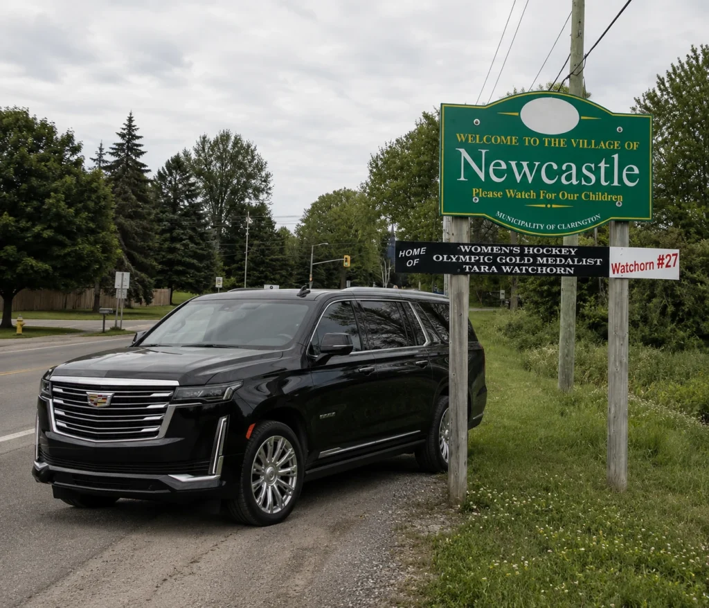 newcastle-limo-service-sign
