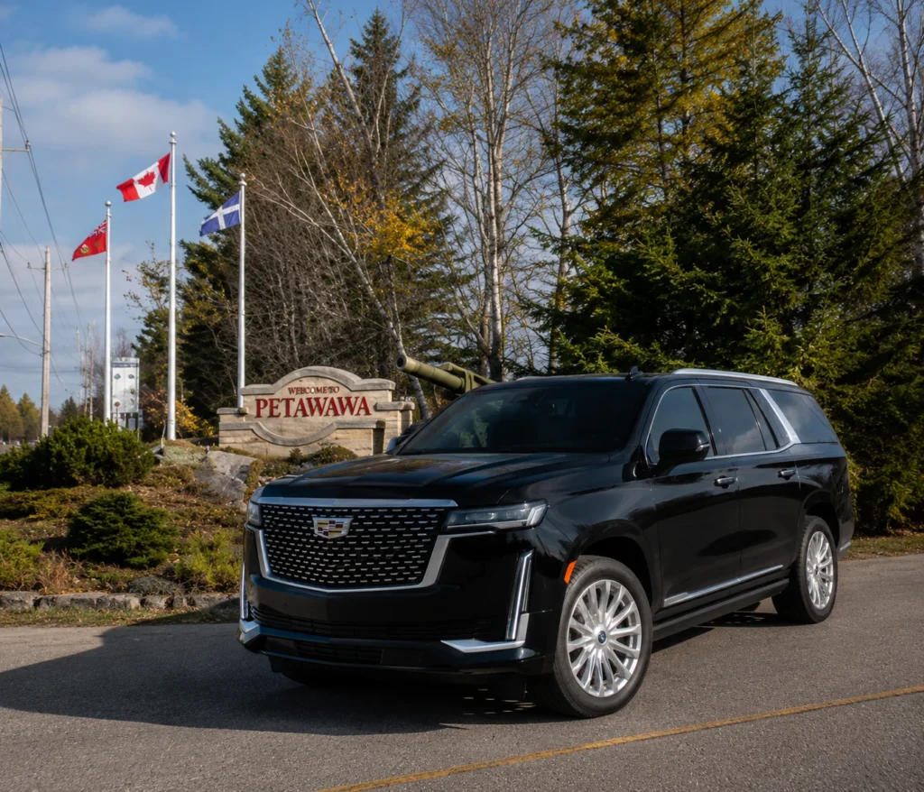 petawawa-airport-limo-service-sign