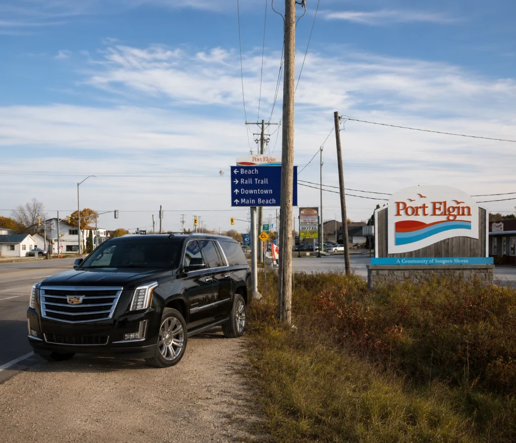 port-elgin-airport-limo-service-sign-branding