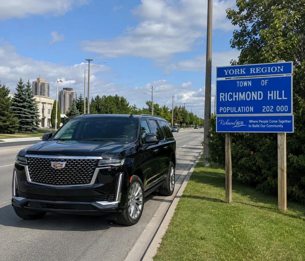 richmond-hill-limo-service-sign