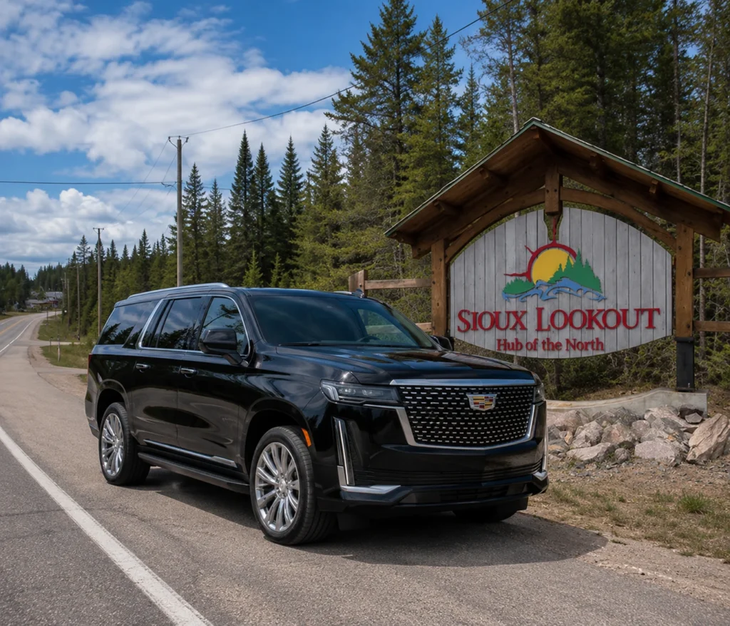 sioux-lookout-airport-limo-service-sign