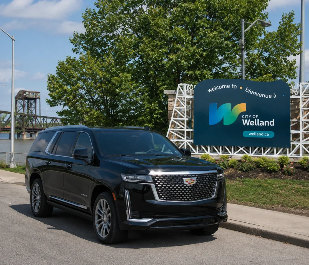 welland-airport-limo-service-sign