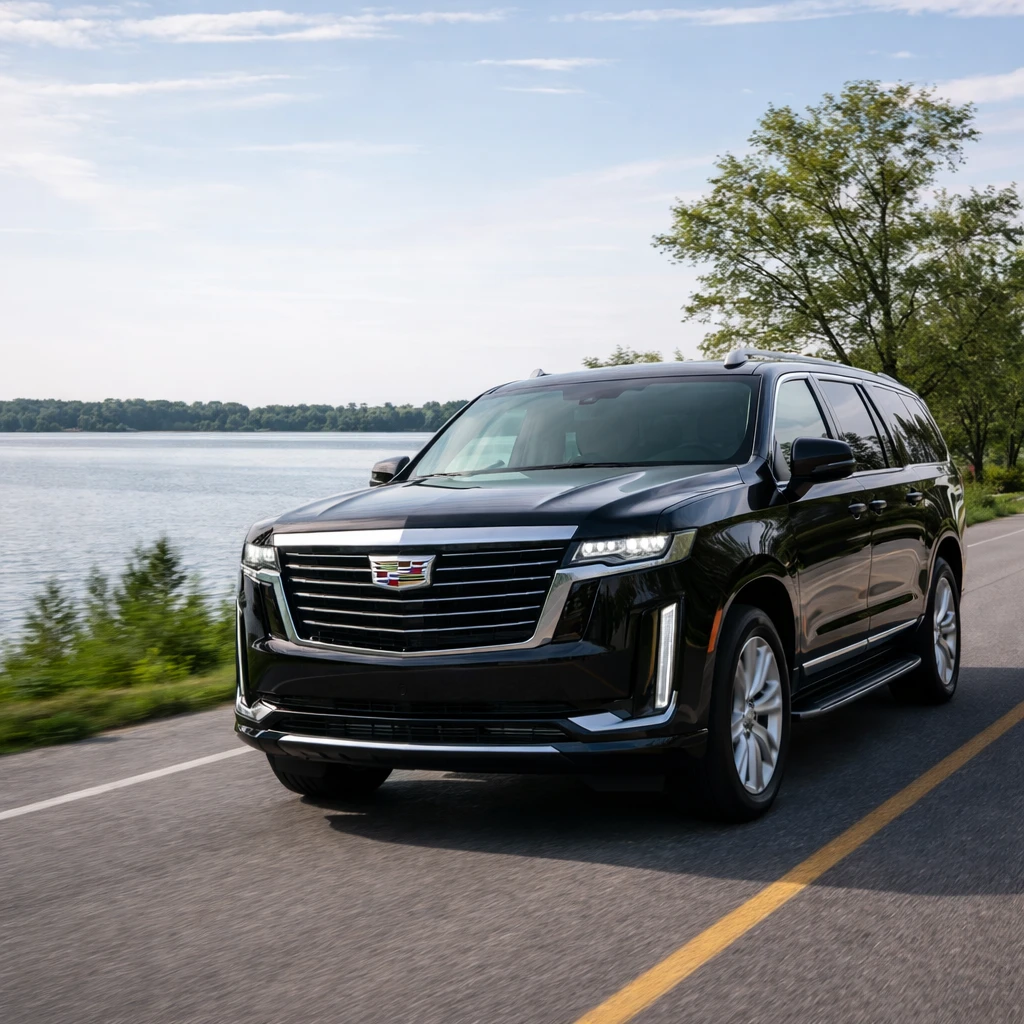 port-perry-lakeside-luxury-suv-driving