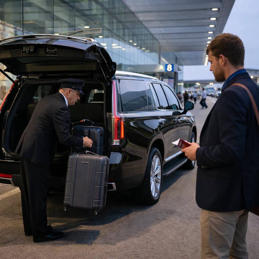 vaughan-airport-transfer-chauffeur-luggage