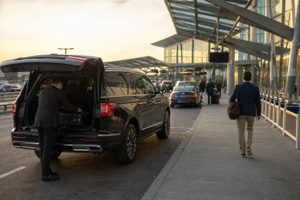 ottawa-to-airport-private-transfer Oakville to Toronto Pearson Airport limo transfer with professional chauffeur